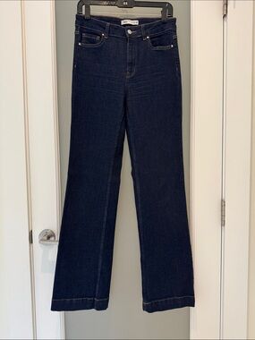 Zara ZW High-Rise Flare Jeans